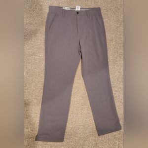 Under Armour men's golf pants gray 32x30 NWT